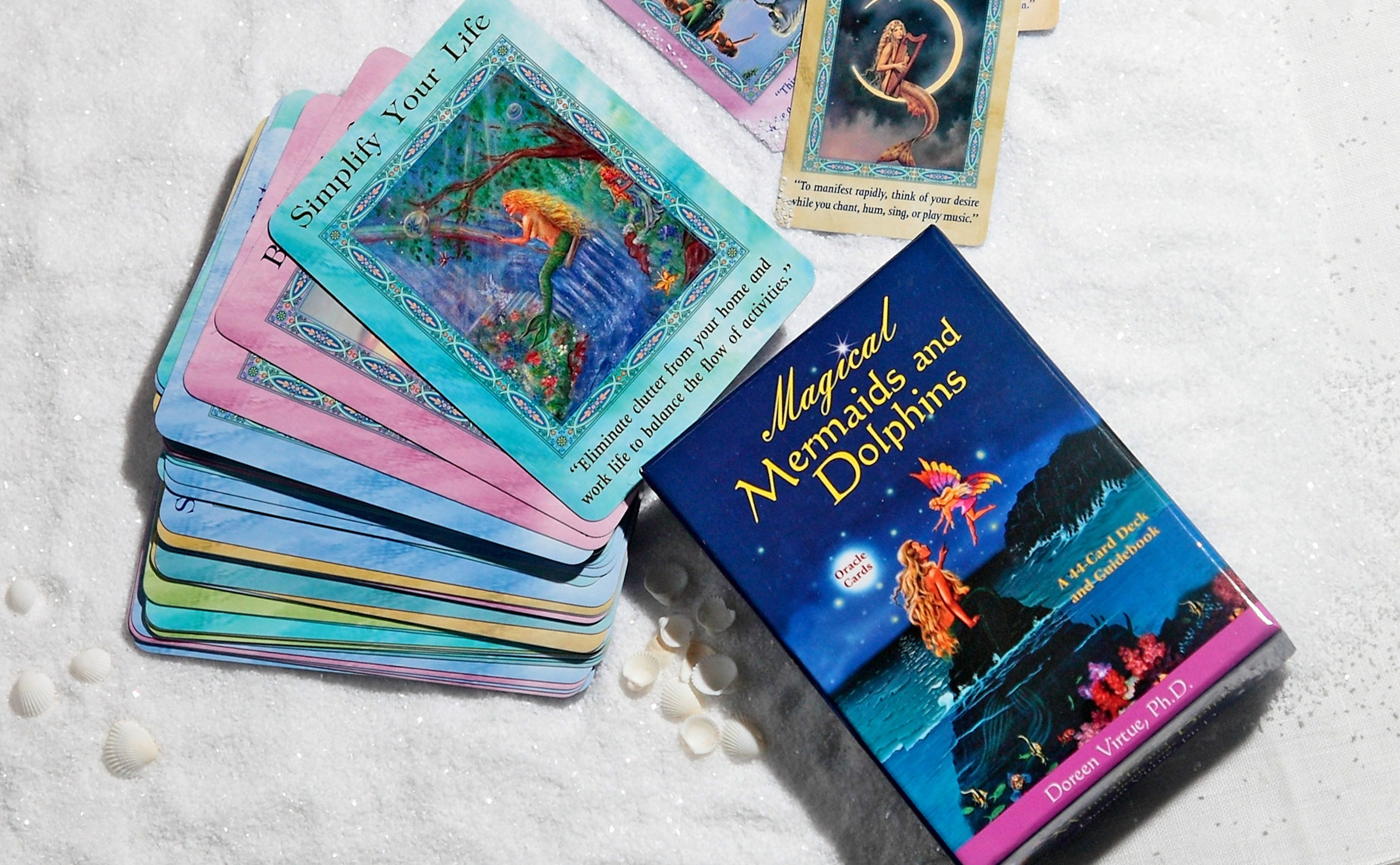 マーメイド＆ドルフィンオラクルカード（ 日本語解説書付き ドリーン