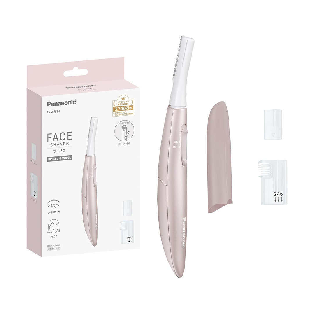 Panasonic（パナソニック） FACE SHAVER フェリエ ピンク グレー