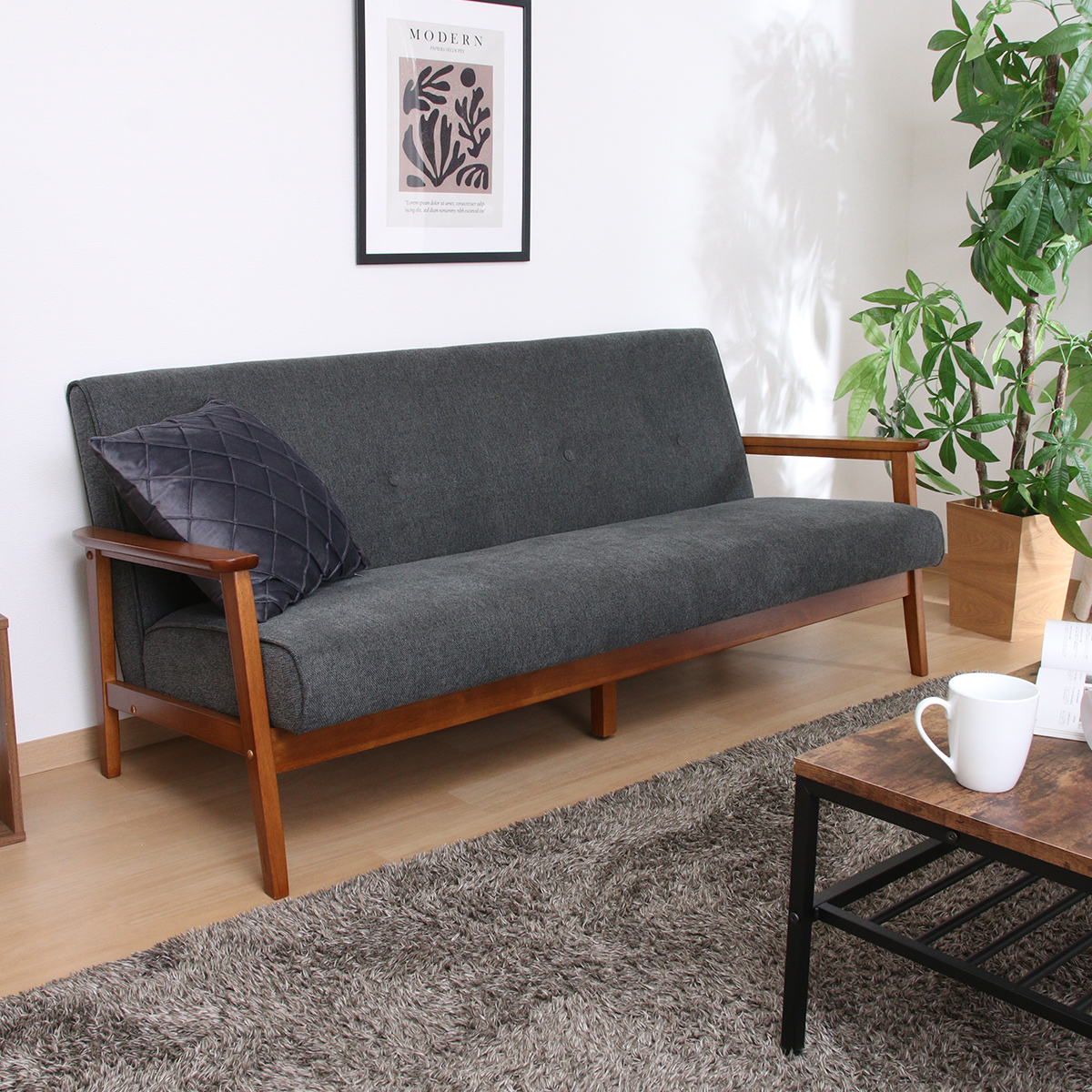 ソファ ソファー チェア インテリア 家具 幅166cm 3人掛け 2人掛け 1人