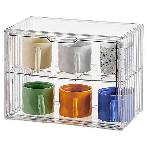 コレクションケース 2個セット 大型 棚付き 透明 フィギュアケース