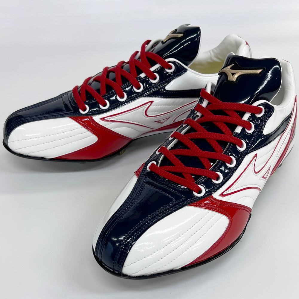 MIZUNO（ミズノ） 【サイズ交換送料無料】レッド×ネイビー 野球