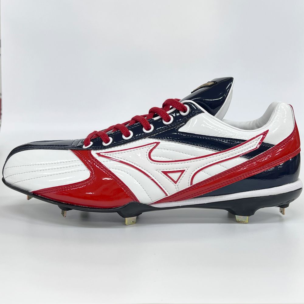 MIZUNO（ミズノ） 【サイズ交換送料無料】レッド×ネイビー 野球