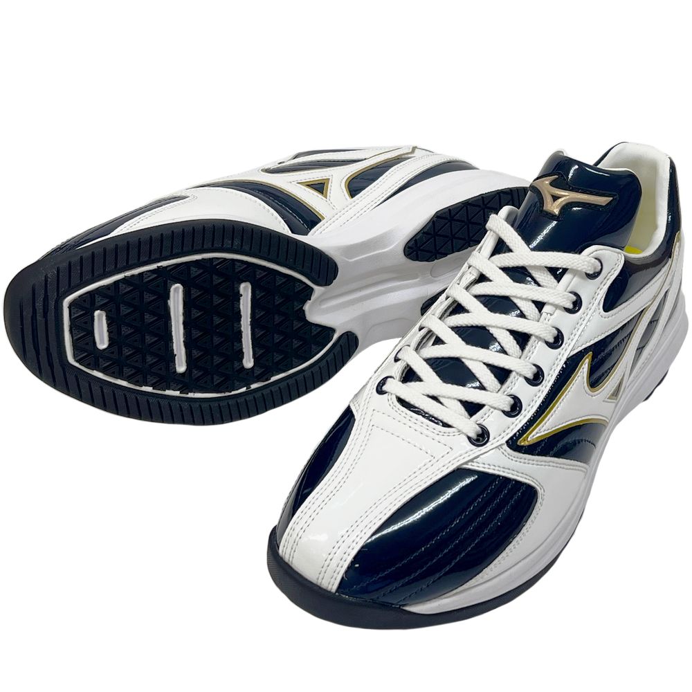 MIZUNO（ミズノ） 【サイズ交換送料無料】ネイビー×ホワイト 野球