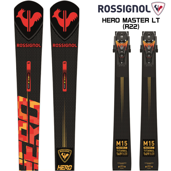 ROSSIGNOL（ロシニョール） 2023-24 HERO MASTER LT (R22) + 金具