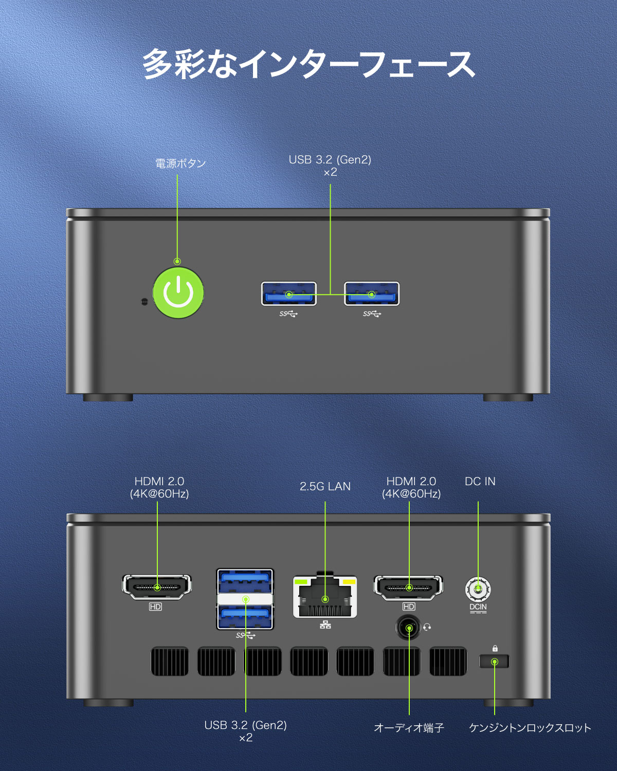 GMKtec NucBox G3 Plus ミニPC メモリ8GB ストレージ256GB Intel