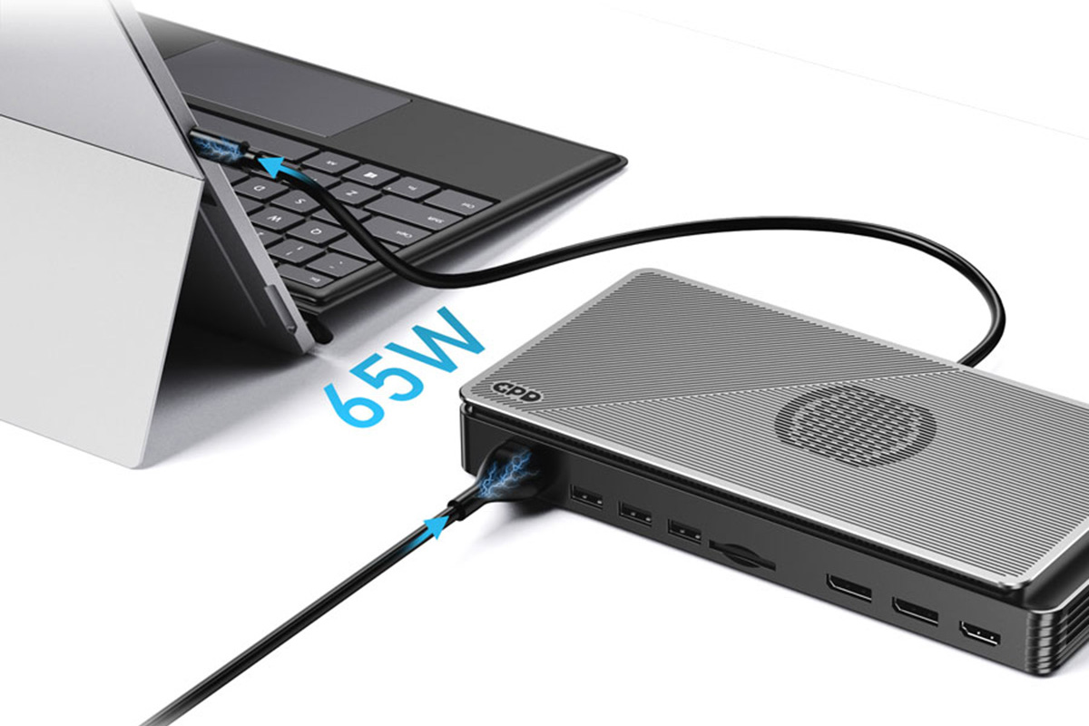 GPD G1 2024 外付けGPU Radeon RX 7600M XT搭載 サイレントモードに