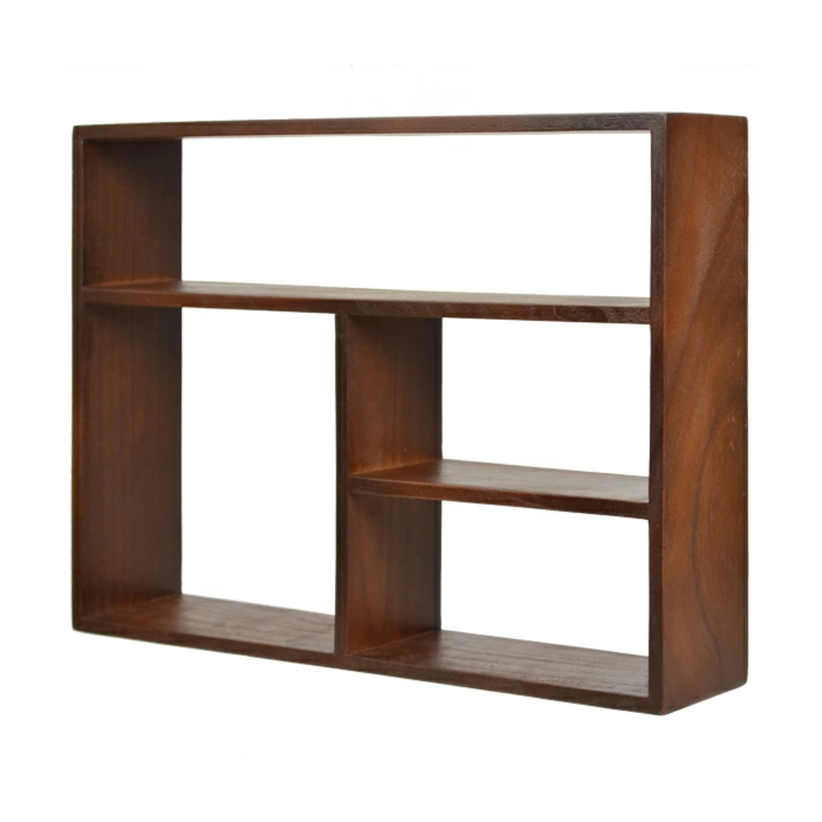 ちどり産業 シェルフ 幅45cm チェリーウッド 壁掛け 45×34cm 天然木