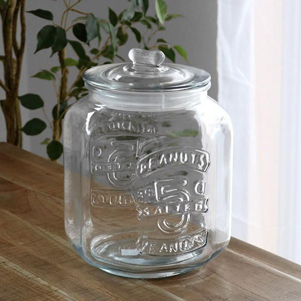 保存容器 7L クッキージャー ガラス ワイド （ キャニスター ガラス