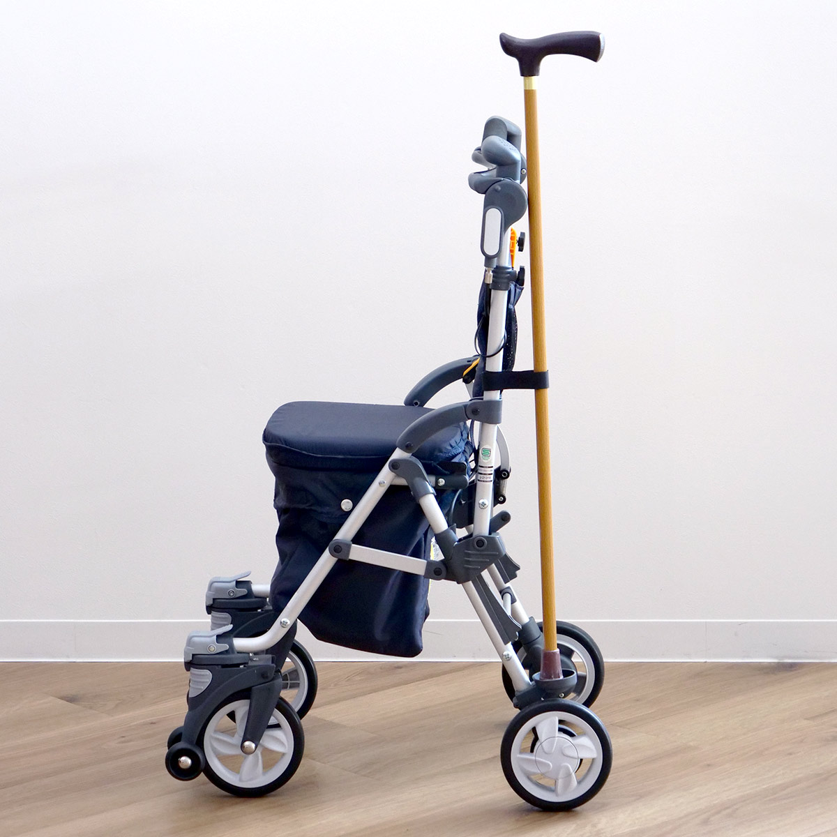 マキテック シルバーカー スルーンボックスN ネイビー 軽量 コンパクト