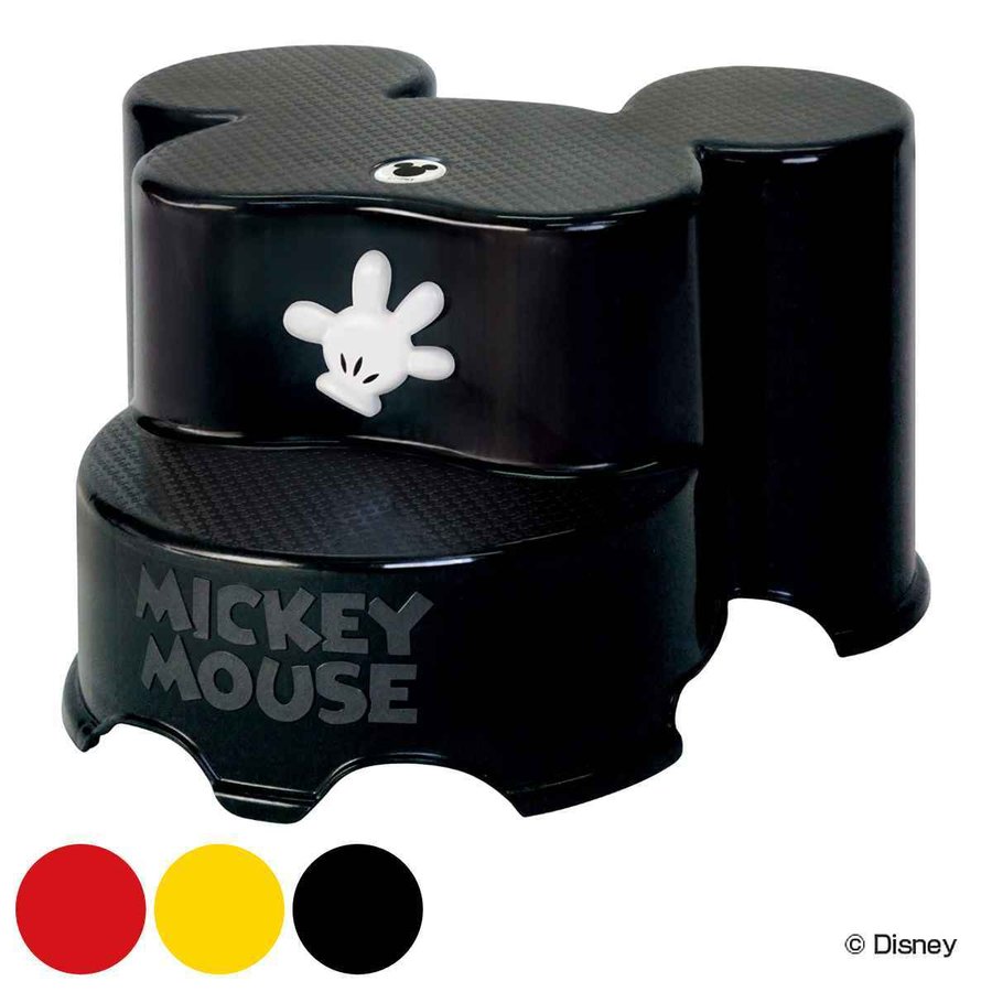 Disney（ディズニー） 踏み台 子供用 ミッキーマウス 2段 （ ステップ