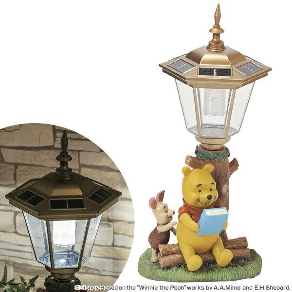 Disney（ディズニー） ソーラーライト プー＆ピグレット くまのプー