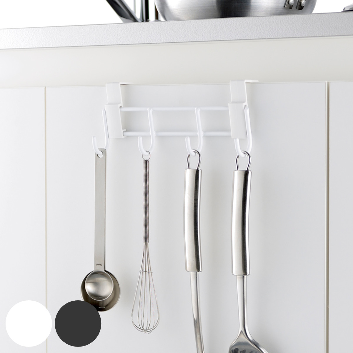 リッチェル（Richell） キッチン扉用 4連 キッチンツールフック