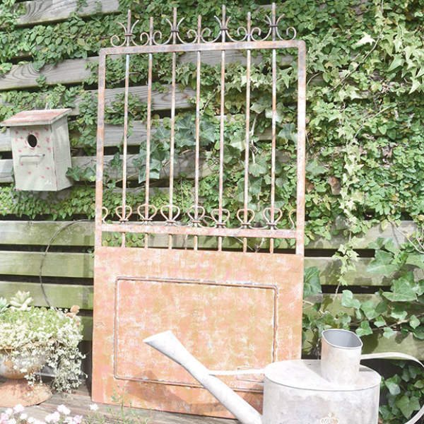 ガーデンフェンス シャビーアイアンゲート ガーデニング用品
