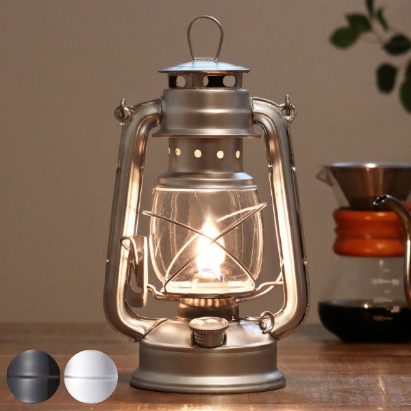 カメヤマキャンドル オイルランタン シルバー ランタン アンティーク