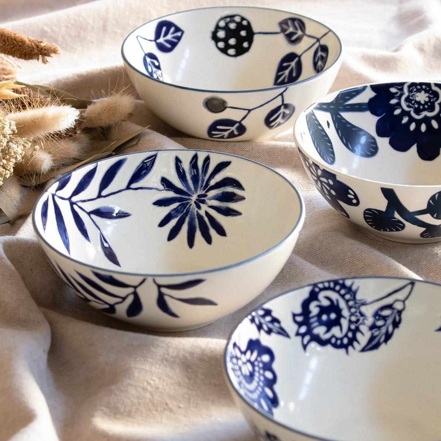 ボウル 12.5cm AIKA 硬質陶器 （ 食洗機対応 電子レンジ対応 オーブン