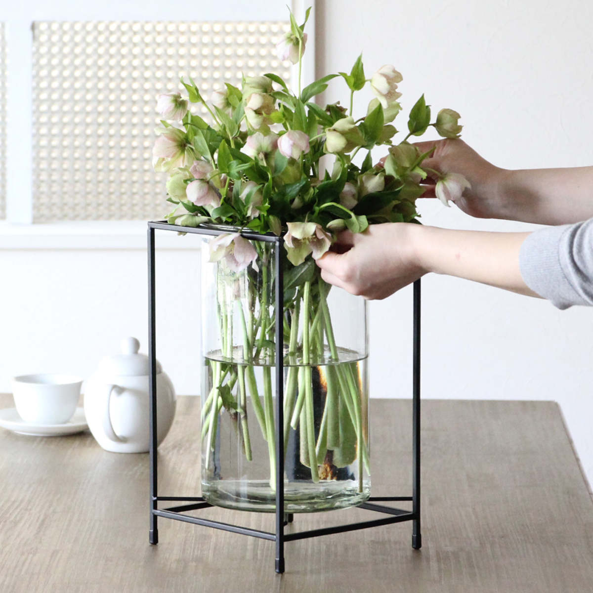 SPICE of Life（スパイス オブ ライフ） 花瓶 アイアンベーススタンド