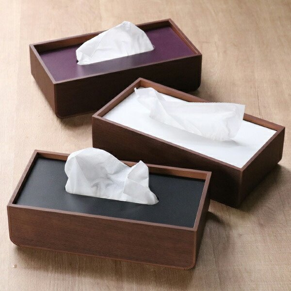 ヤマト工芸 ティッシュケース yamato U 木製 （ ティッシュカバー