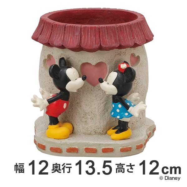 Disney（ディズニー） プランター 3号 ミッキーマウス＆ミニーマウス