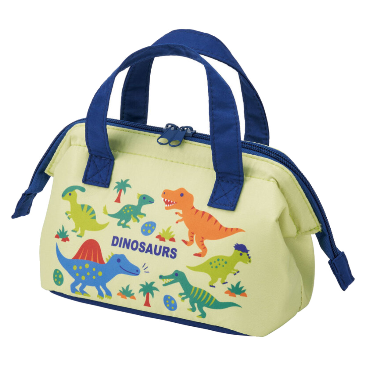 スケーター ランチバッグ 子供用がま口ランチバッグ ディノサウルス