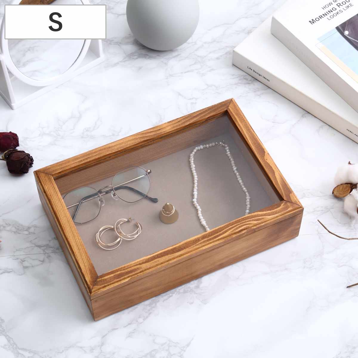 Creer アクセサリーケース ナインマーケ パイン スタッキング