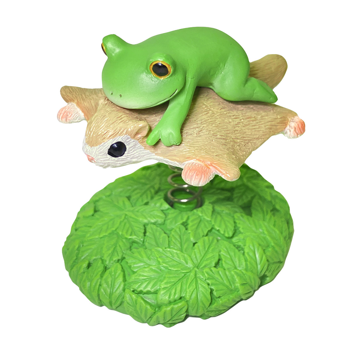 コポー モモンガと空中散歩 カエル 置物 （ Copeau 置き物 コポタロウ