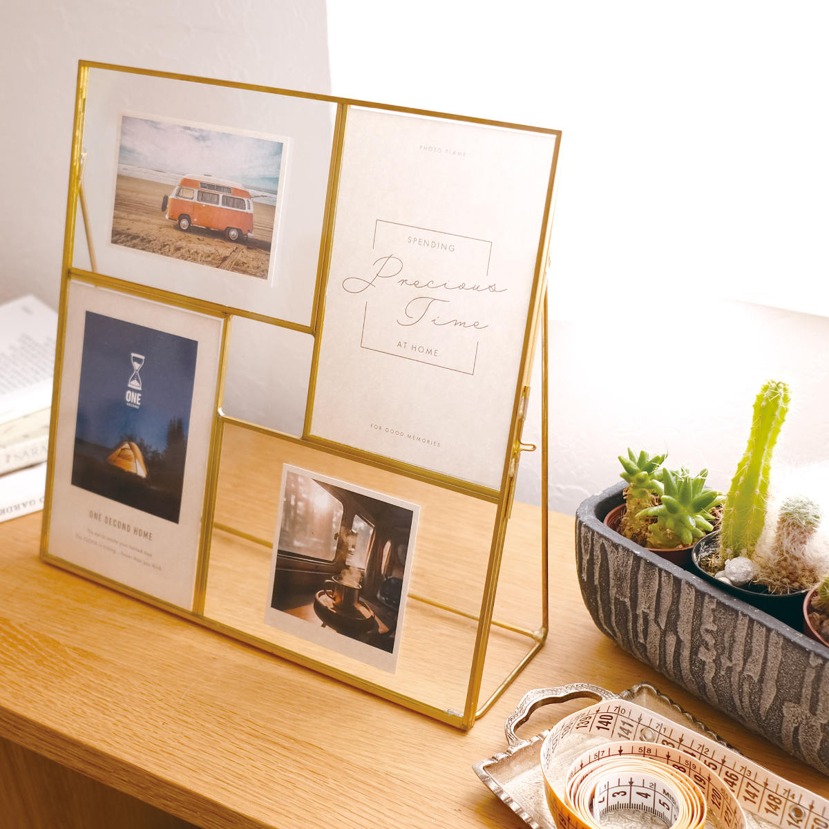 キシマ（KISHIMA） フォトフレーム マルチフェイス メタルフレーム