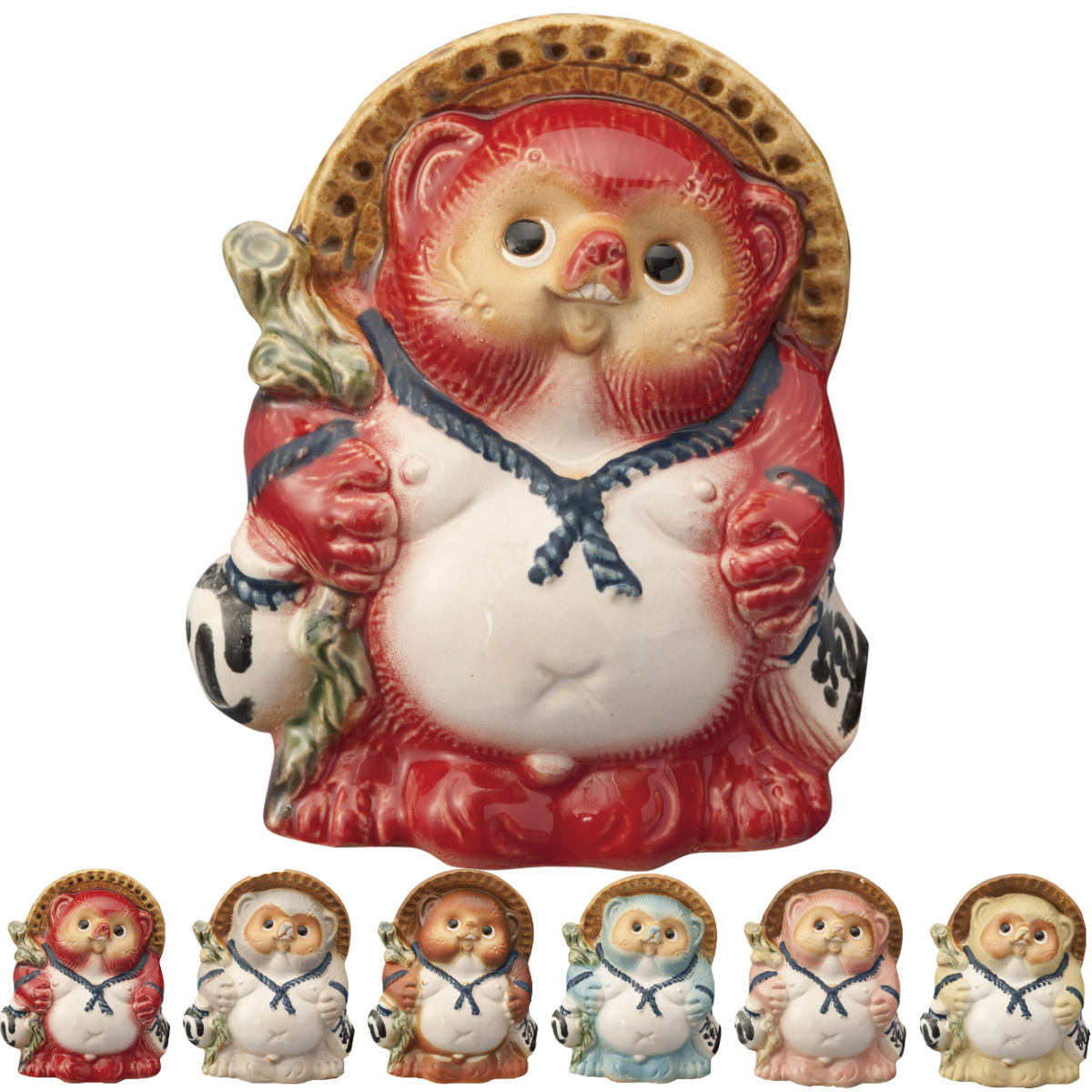 置物 ReTanuki 信楽焼 たぬき （ オブジェ インテリア 縁起物 日本製