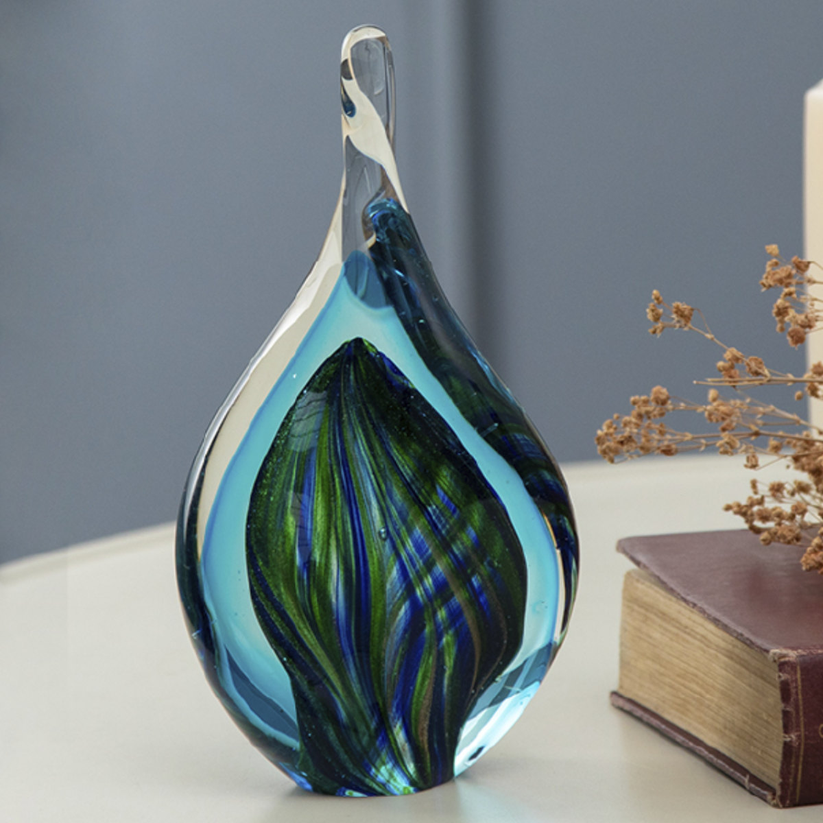 藤栄 ガラスインテリアオブジェ（Glass interior objects） ミックス L