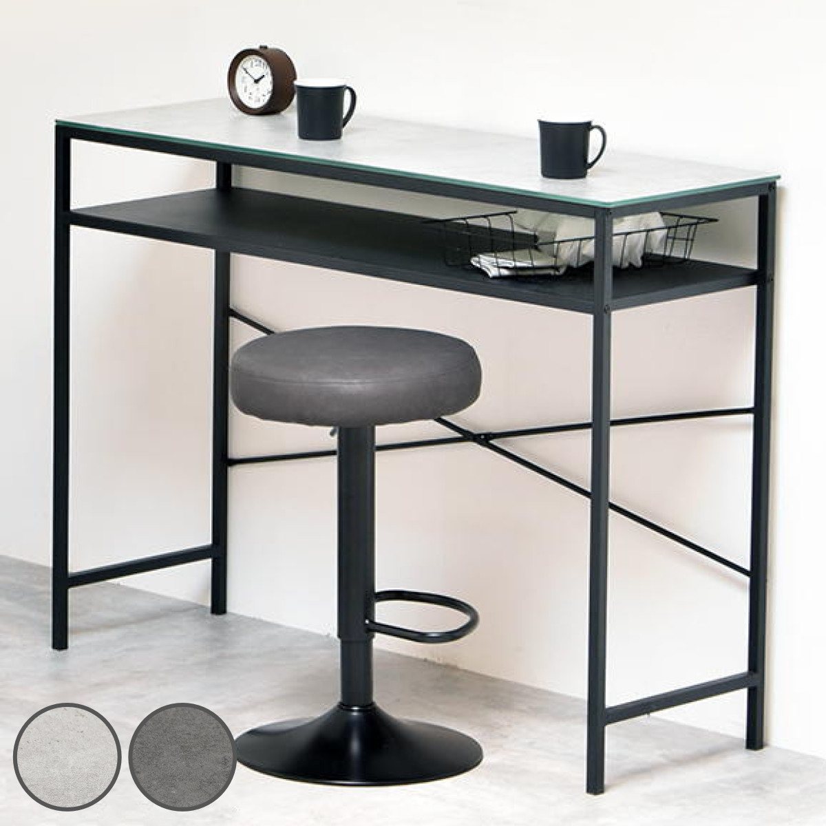 カウンターテーブル 幅120cm セラミック天板 CERABILL （ キッチン