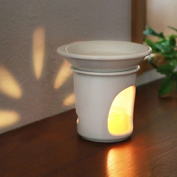 アロマディフューザー アロマポット オイルウォーマー 陶器」の人気