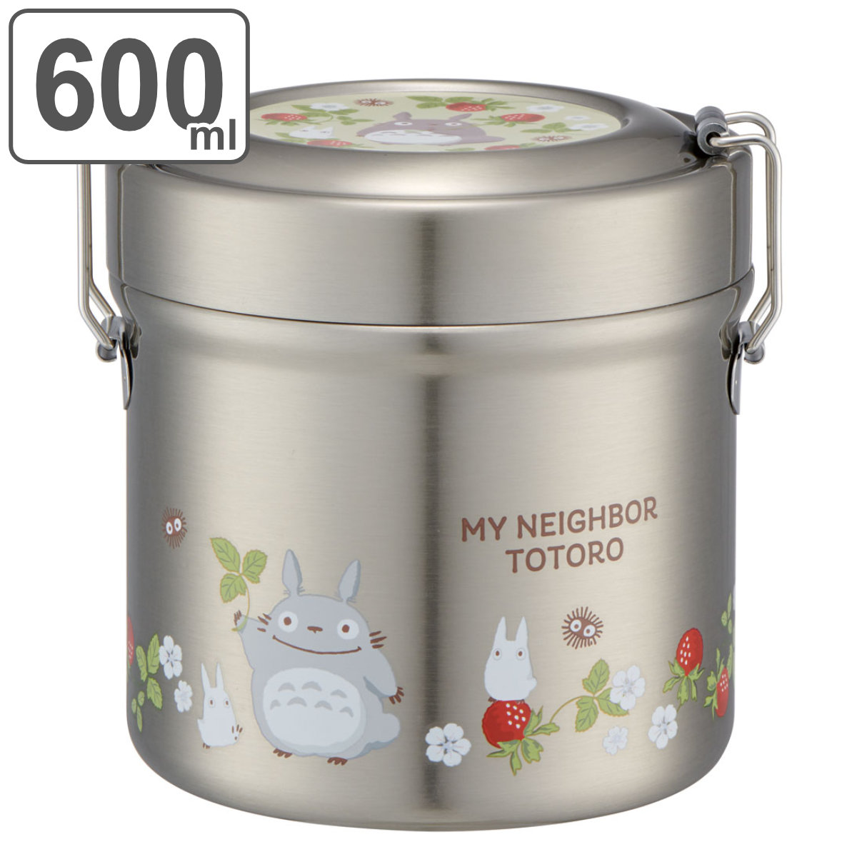 スタジオジブリ 弁当箱 保温 抗菌 600ml 真空ステンレス 保温弁当箱