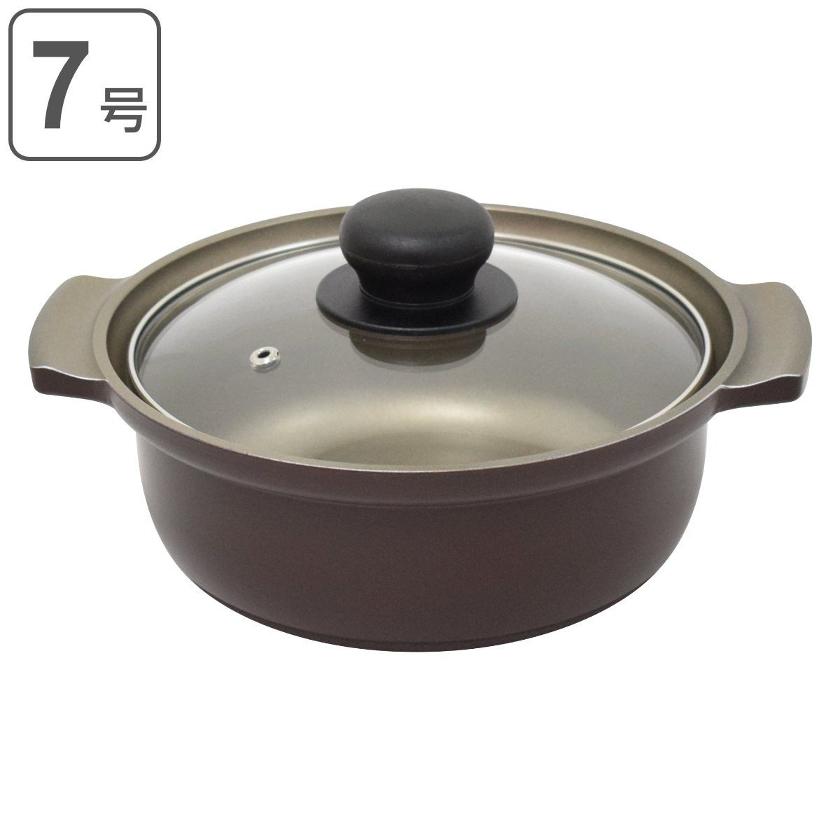 ウルシヤマ金属工業 卓上鍋 7号 IH対応 IH味彩鍋 （ ガス火対応 ih対応
