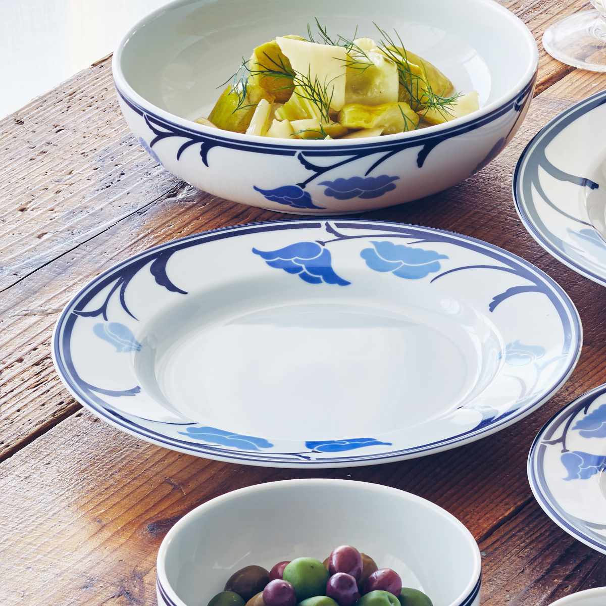 DANSK（ダンスク） サラダプレート 22cm チボリ 洋食器 （ 北欧 食器