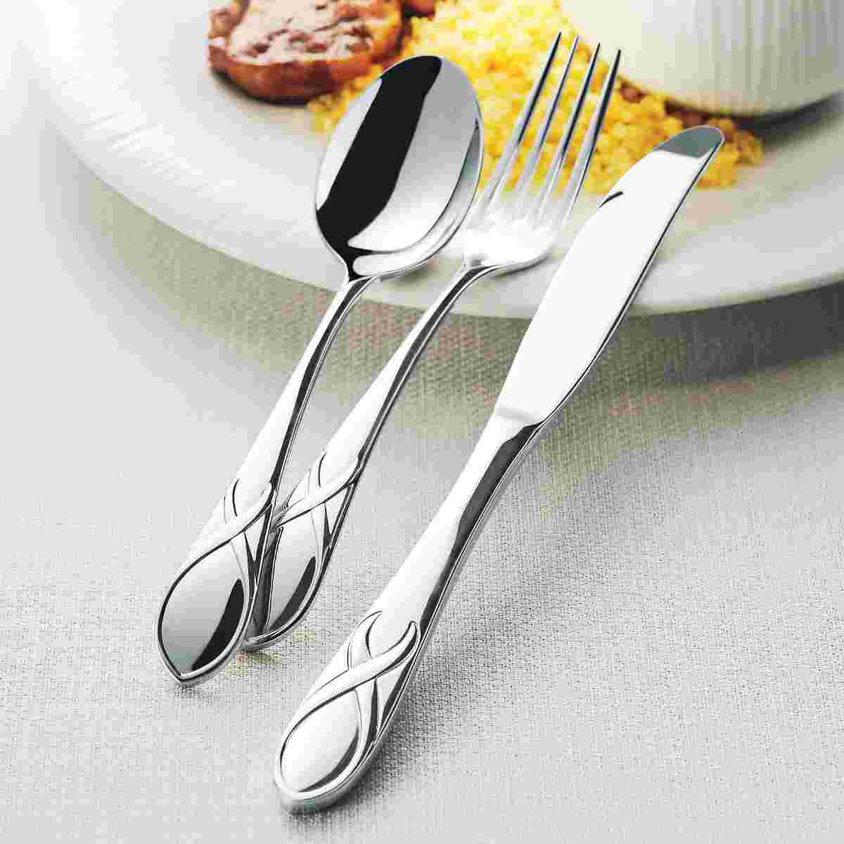 佐藤商事 ダンスク DANSK リーフ サービスフォーク 19.5cm ステンレス