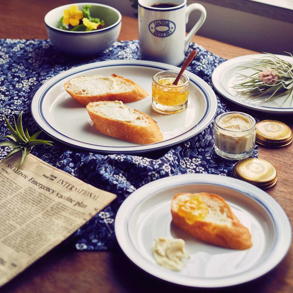 DANSK（ダンスク） パンプレート 18cm ビストロ 洋食器 （ 北欧 食器