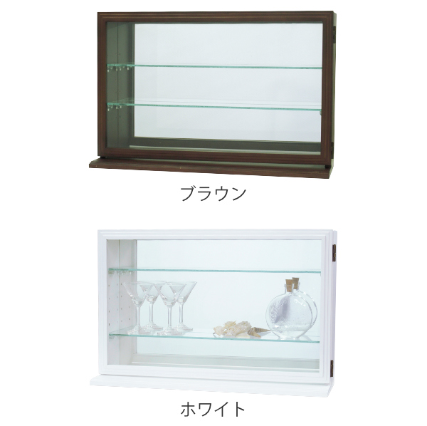 塩川光明堂 コレクションケース 幅56.2cm ガラスケース スカーラY