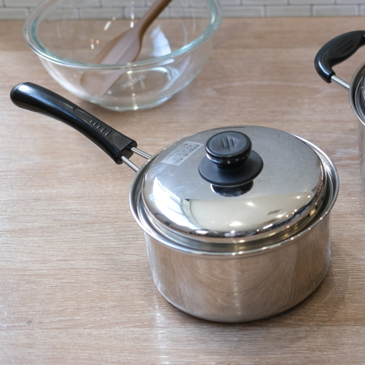 パール金属 片手鍋 ノヴェル ステンレス 14cm IH対応 （ ガス火 IH ih