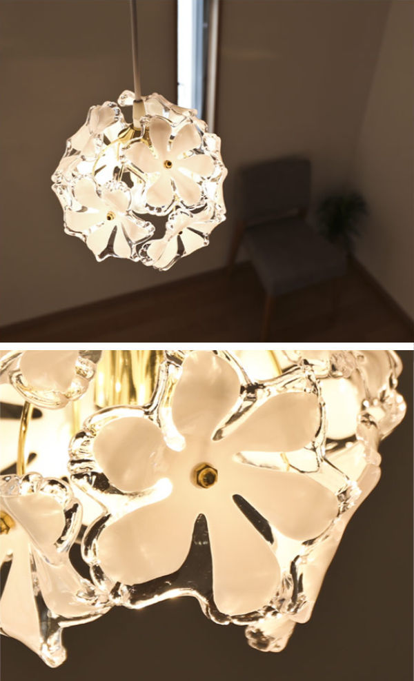 キシマ（KISHIMA） ペンダントライト 1灯 ブーケ 球形 天井照明 LED