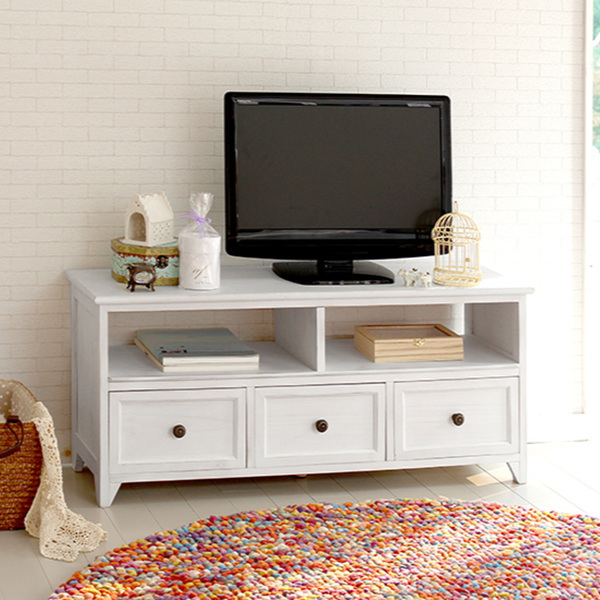 HAGiHARA（萩原） テレビ台 ローボード 天然木 フレンチカントリー