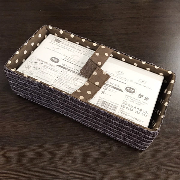 ティッシュケース ドット柄 ポリプロピレン おしゃれ （ ティッシュ