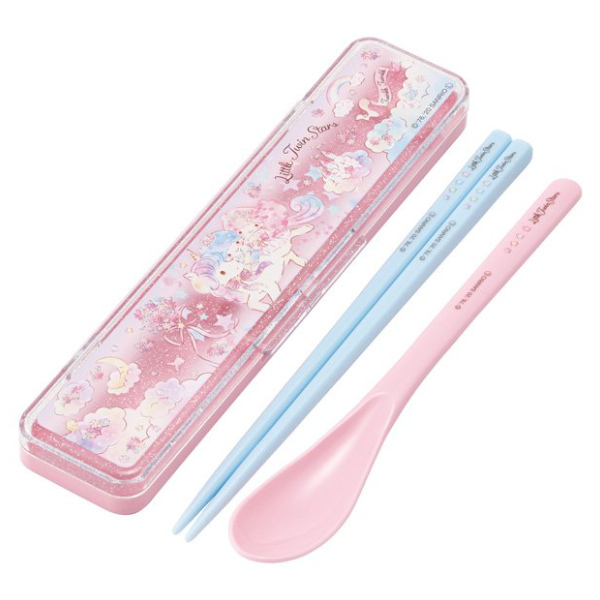 スケーター コンビセット カトラリーセット 箸 スプーン 音の鳴らない