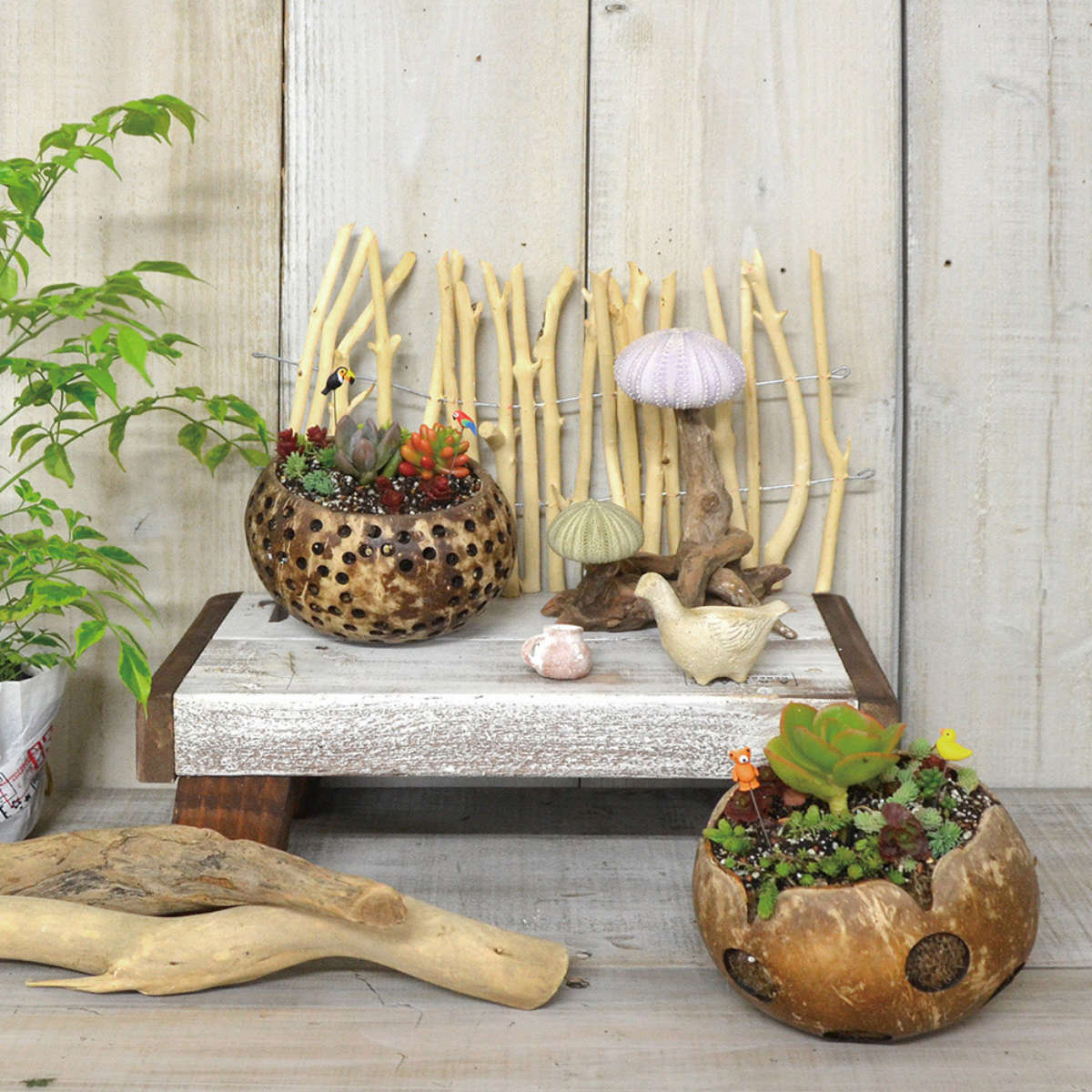 ガーデンピック ミニピック ホタル トンボ ハチ 3種セット （ ピック