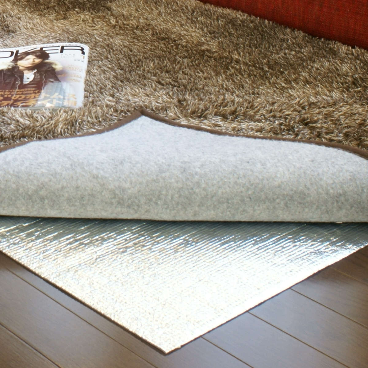 防ダニほかほかDX(デラックス) アルミ 3畳 U-Q938 （ 床 断熱シート