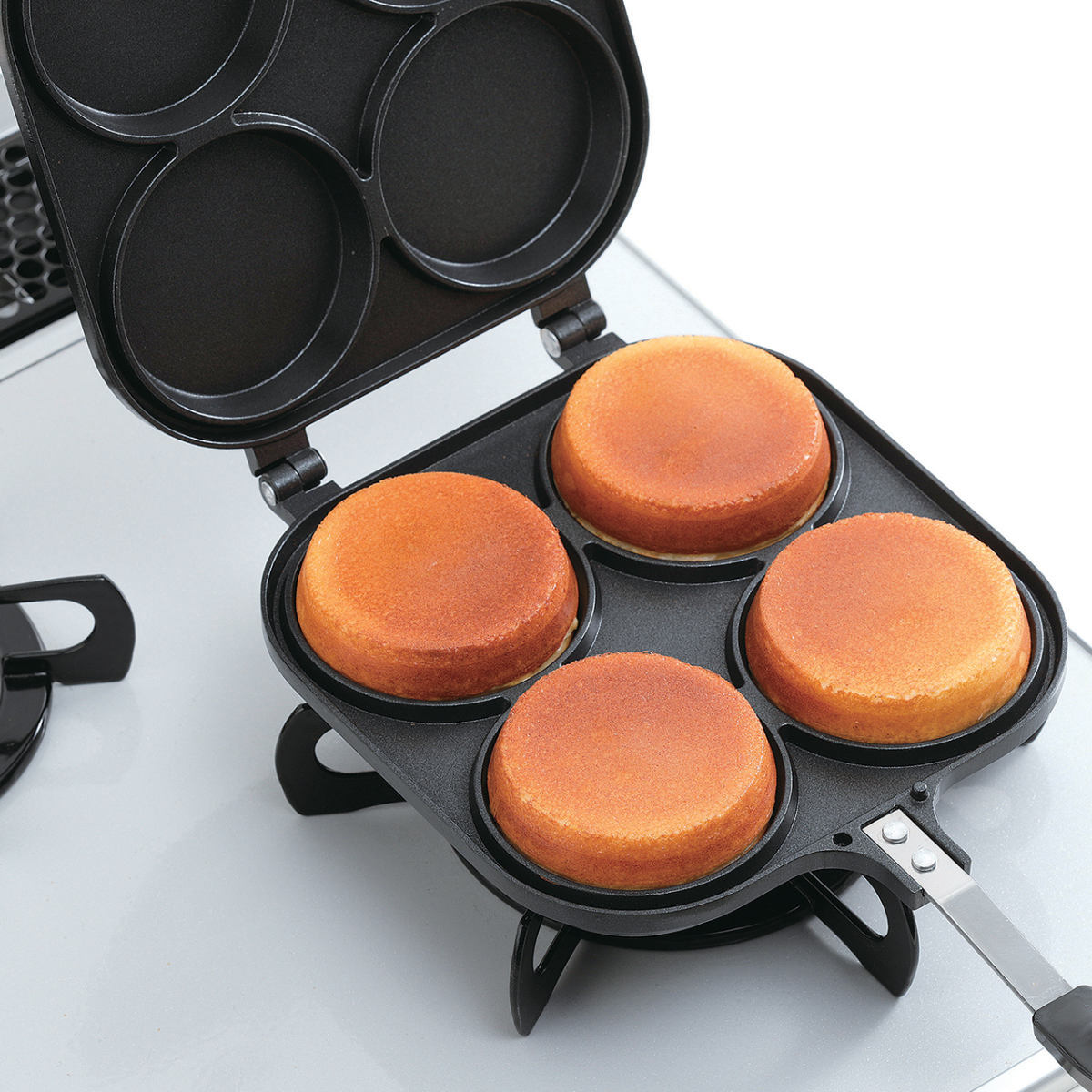 パール金属 大判焼き器 フッ素加工 おやつDEっSE アルミニウム