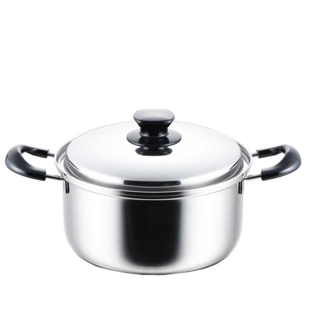 ヨシカワ 両手鍋 22cm IH対応 インテグレート ステンレス 日本製 （ IH