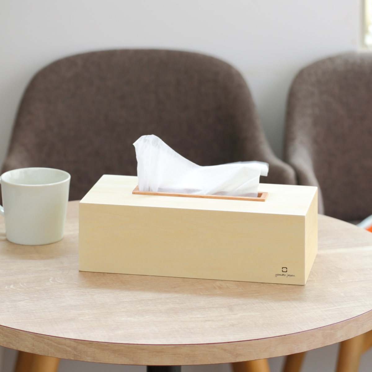 ヤマト工芸 ティッシュケース KOGUCHI 木製 （ おしゃれ ティッシュ