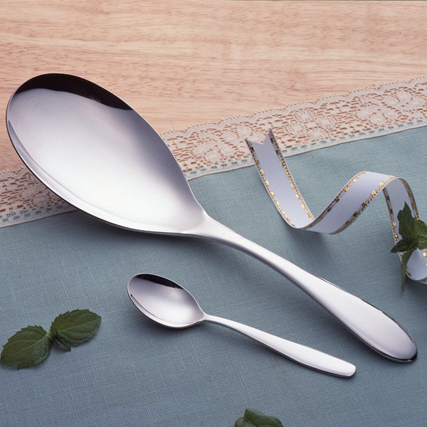 下村企販 盛り付けスプーン ママクック お助けスプーン ステンレス