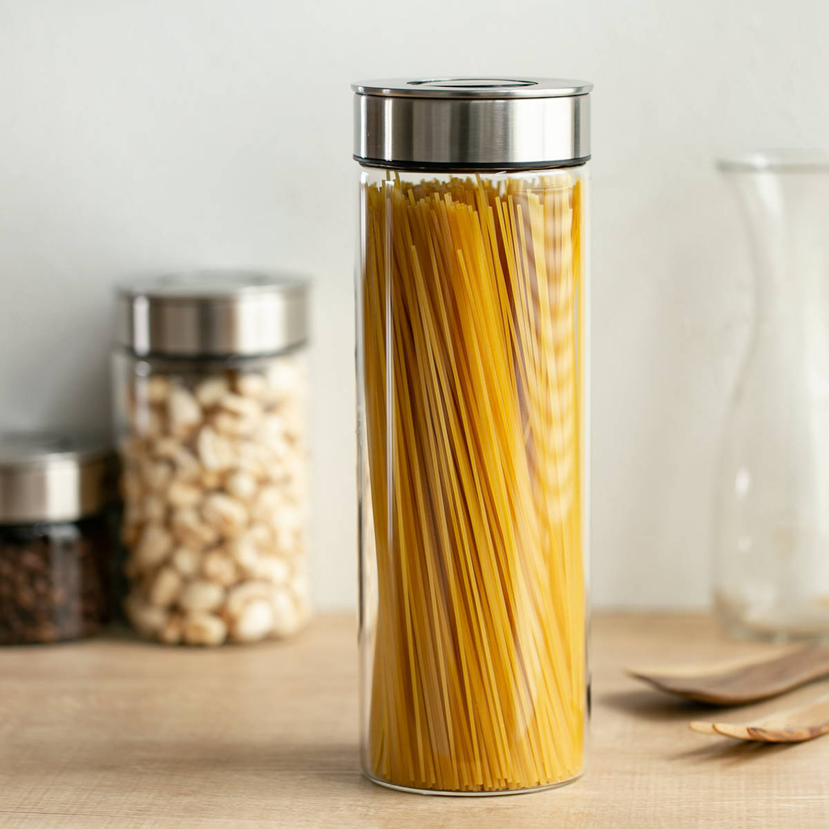 ダルトン 保存容器 1.8L 丸型 シリンダージャー ウィズ リッド L