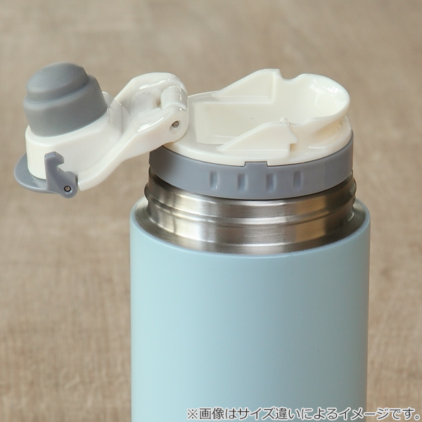 モンテ 水筒 キャプテンスタッグ 直飲み コップ 2way ダブルステンレス