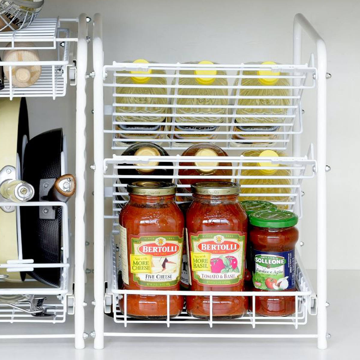 下村企販 シンク下収納 シンク下有効活用ラック ななめ棚30 （ 幅31.5